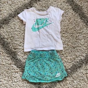 2T Girls Nike Skort/T-Shirt set
